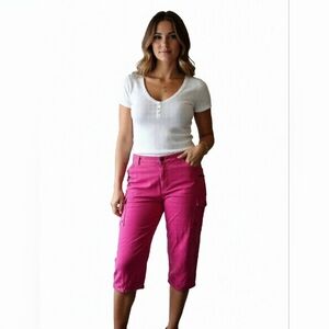 Faded Glory Hot Pink Capris